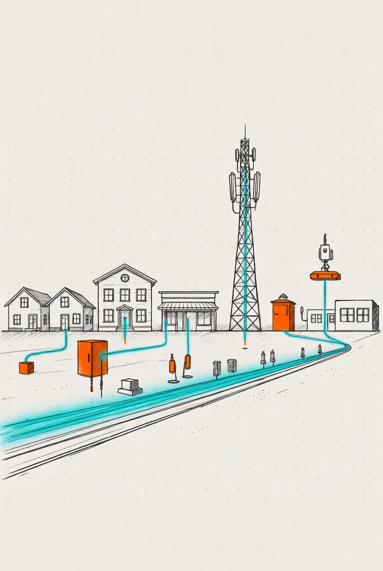 Breadth of fiber and wireless network engineering services